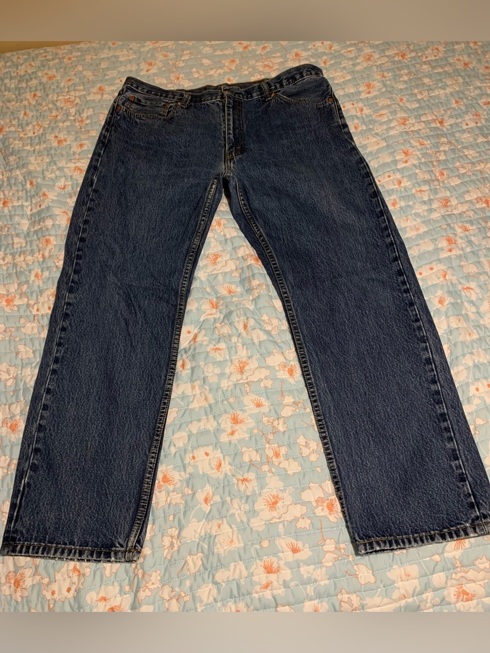 Levi's Men's Dark Blue Straight Jeans